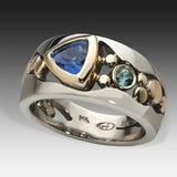 Anello Antico con Gemma di Ghiaccio