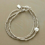 Pacchetto di Bracciali di Perle Vintage