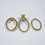 Set di Anelli Vintage Luminosi