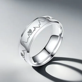 Anello in Argento 'Per Sempre nel Mio Cuore'