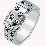Collana Anello Ispirata ai Cani, Carina e Stilosissima