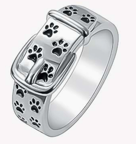 Collana Anello Ispirata ai Cani, Carina e Stilosissima