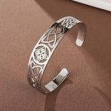 Bracciale Hollow in Argento Aperto Squisito