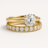 Set di Anelli Savaya Gold Senza Tempo