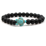 Braccialetti in Pietra Naturale Unici a Forma di Tartaruga