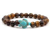Braccialetti in Pietra Naturale Unici a Forma di Tartaruga