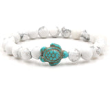 Braccialetti in Pietra Naturale Unici a Forma di Tartaruga