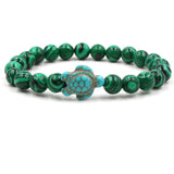 Braccialetti in Pietra Naturale Unici a Forma di Tartaruga