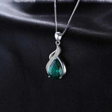 Collana Leônia con Pietra di Smeraldo
