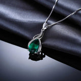 Collana Leônia con Pietra di Smeraldo
