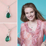 Collana Leônia con Pietra di Smeraldo