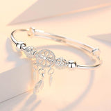 Bracciale Sognatore Regolabile Argento