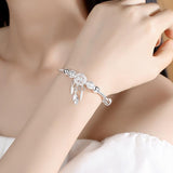 Bracciale Sognatore Regolabile Argento