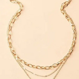 Collana Classica in Oro con Design a Pendente